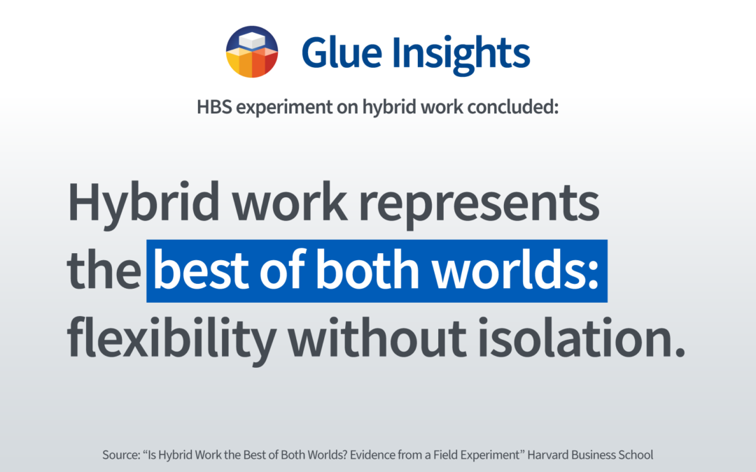 Hybrid work is the best of both worlds